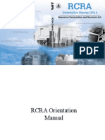 Orientation Manual 2014: Resource Conservation and Recovery Act