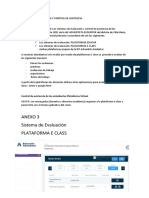 Sistemas de Evaluación y Control de Asistencia