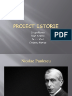 Proiect Istorie