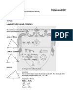 Trigo 7 - Laws of Sine and Cosine