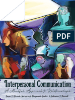 Interpersonal Communication: A Mindful Approach To Relationships