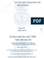 Historia Documentos Identidad