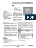 SD-1620 Smoke Dampers: Description Features