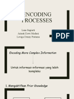 Encoding Processes