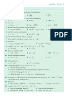 Review Set 5B: 154 Logarithms (Chapter 5)