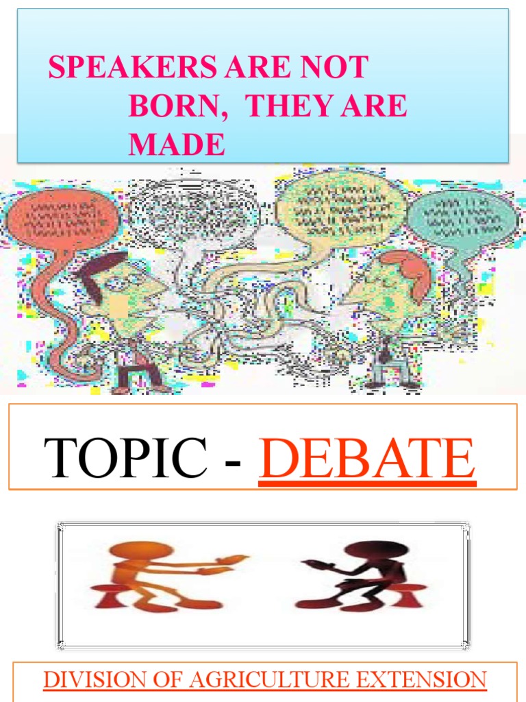 Debate Skills and Structure Guide | PDF | Human Communication | Cognition