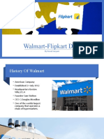 Wallmart & Flipkart