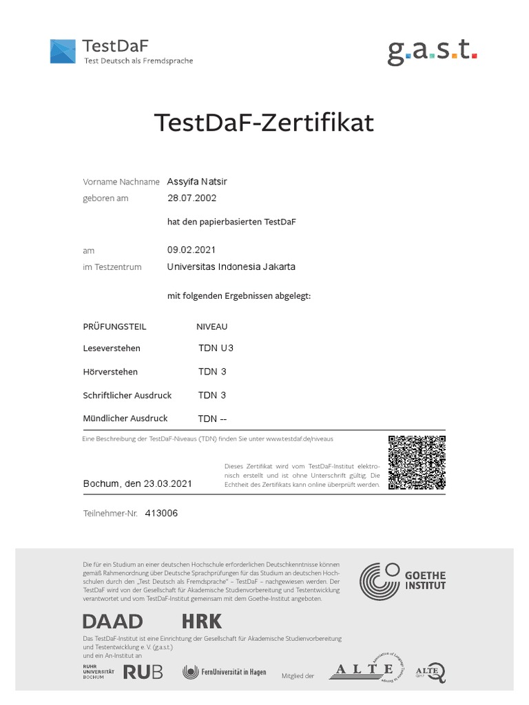 Dkfa Aufnahmetest Deutsch : Aufnahmetest zum Wintersemester 2024/25 ...