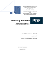 Sistemas y Procedimientos Administrativos