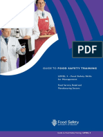 Guide To Food Safety Training: Food Service, Retail and Manufacturing Sectors