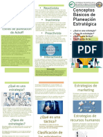 Conceptos Básicos de Planeación Estratégica