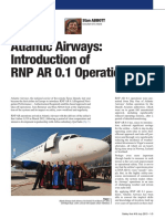 Atlantic Airways: Introduction of RNP AR 0.1 Operations: Joen Remmer Stan Abbott