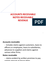 Accounts Receivable Notes Receivable Revenue