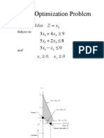 2-Phase Optimization Problem: X Z Min X X X X