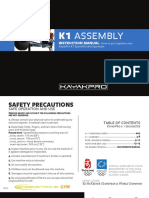 k1 Assembly: Instruction Manual