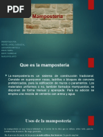 Mampostería 