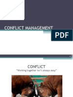 CONFLICT MANAGEMENT: THE 5 STAGES