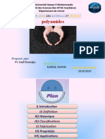 Polyamides: Université Hassan II-Mohammedia Faculté Des Sciences Ben M'Sik Casablanca Département de Chimie