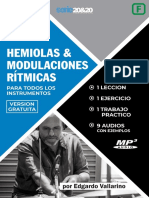 Hemiolas y Modulaciones Ritmicas - Clave de F - Teoria - Edi Vallarino - GRATIS