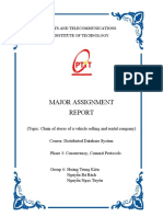 Major Assignment: Posts and Telecommunications Institute of Technology