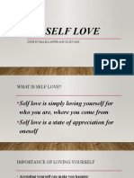 Self Love: Done by Malika Jaffer and Juliet Aris