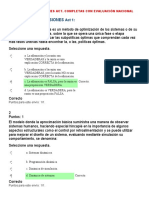 Teoria de Las Decisiones Act Corregidas Completas Con Evaluacion Nacional