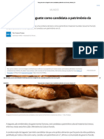 França Inscreve a Baguete Como Candidata a Patrimônio Da Unesco _ Mundo _ G1