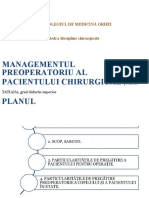 Managementul Preoperatoriu Al PC