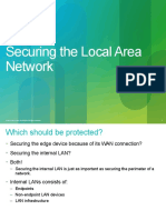 Securing The Local Area Network: © 2012 Cisco And/or Its Affiliates. All Rights Reserved. 1