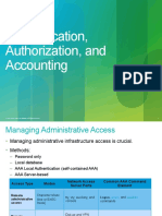 Authentication, Authorization, and Accounting: © 2012 Cisco And/or Its Affiliates. All Rights Reserved. 1