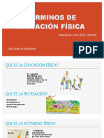 Esposicion de Educaicon Fisica