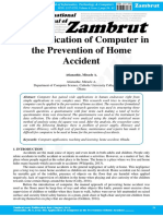 The Application of Computer in The Prevention of Home Accident