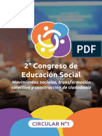 Circular N°1 - Congreso de Educación Social