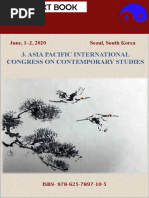 3.asia Pacific Interntional Congress On Contemporary Studies Tam ...