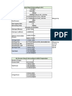 No Pressure Drop & Intercooling To 40 C: Estimation & Calculation