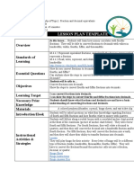 Fraction and Decimal Conversions Lesson Plan