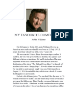 My Favourite Comedian: Robin Williams