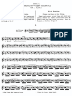 Sevcik - School Of Violin Technics, Op. 1, (1905 Edition Public Domain)