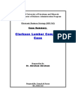 Clarkson lumber company Case