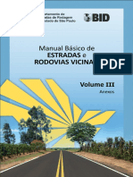 Manual Basico de Estradas e Rodovias Vicinais - Volume III - Anexos