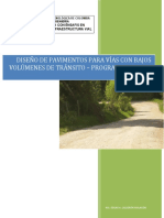 DISEÑO DE PAVIMENTOS BAJOS VOLUMENES DE TRANSITO - PAV-NT1 - Eacm