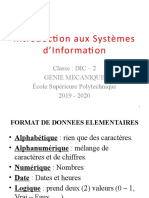 Chapitre 3 - Dictionnaire de Données Et Dépendances Fonctionnelles