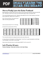 Learning The Fretboard Workout Book