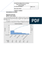 P2 Producto A Diagrama de Pareto