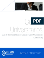 Curso Gestion Entidades No Lucrativas