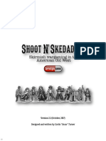 Shoot N Skedaddle 2nd Edition - Rules Download (Free)