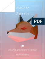 Mascara Zorro - Momuscraft-1