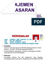 Pemasaran Pertemuan Ke 1