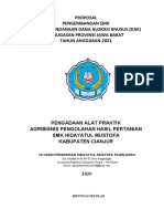 Proposal Peralatan APHP TH 2019