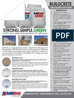 2018 BuildCrete Stucco Plaster Pool Plaster Brochure 1